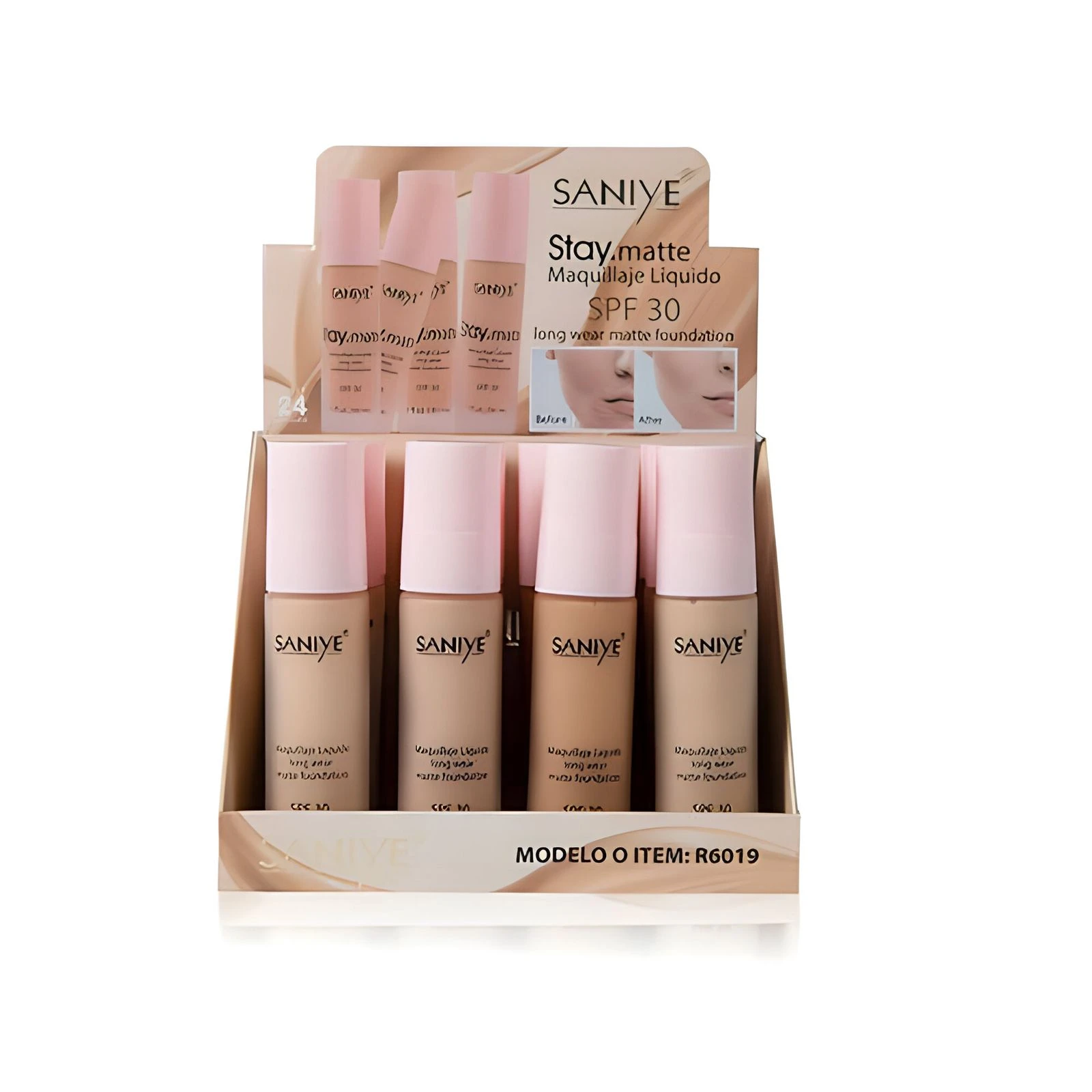 🔥MAQUILLAJE SANIYE🔥 LIQUIDO STAYMATTE