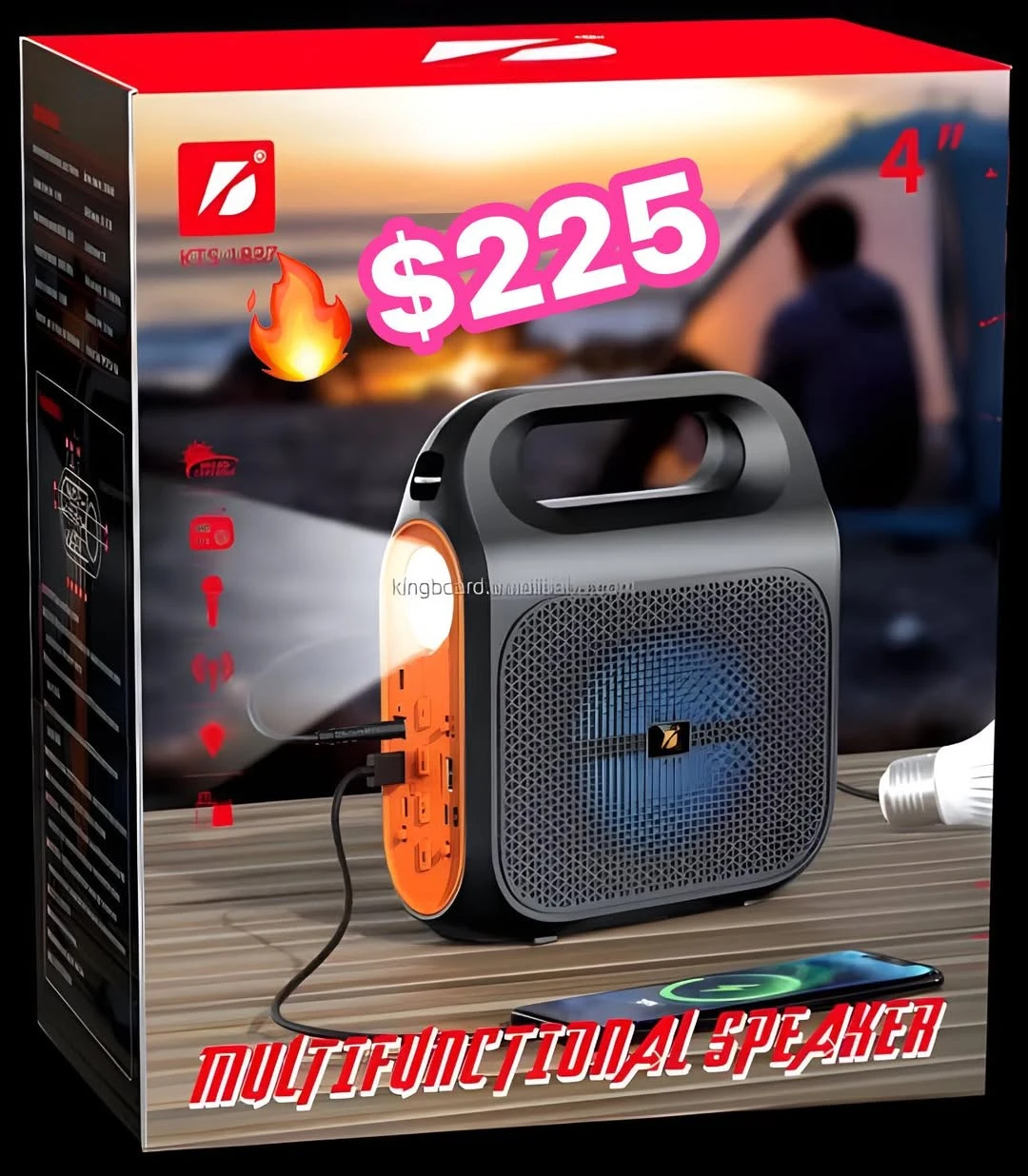 🔥BOCINA SOLAR🔥7500938115362