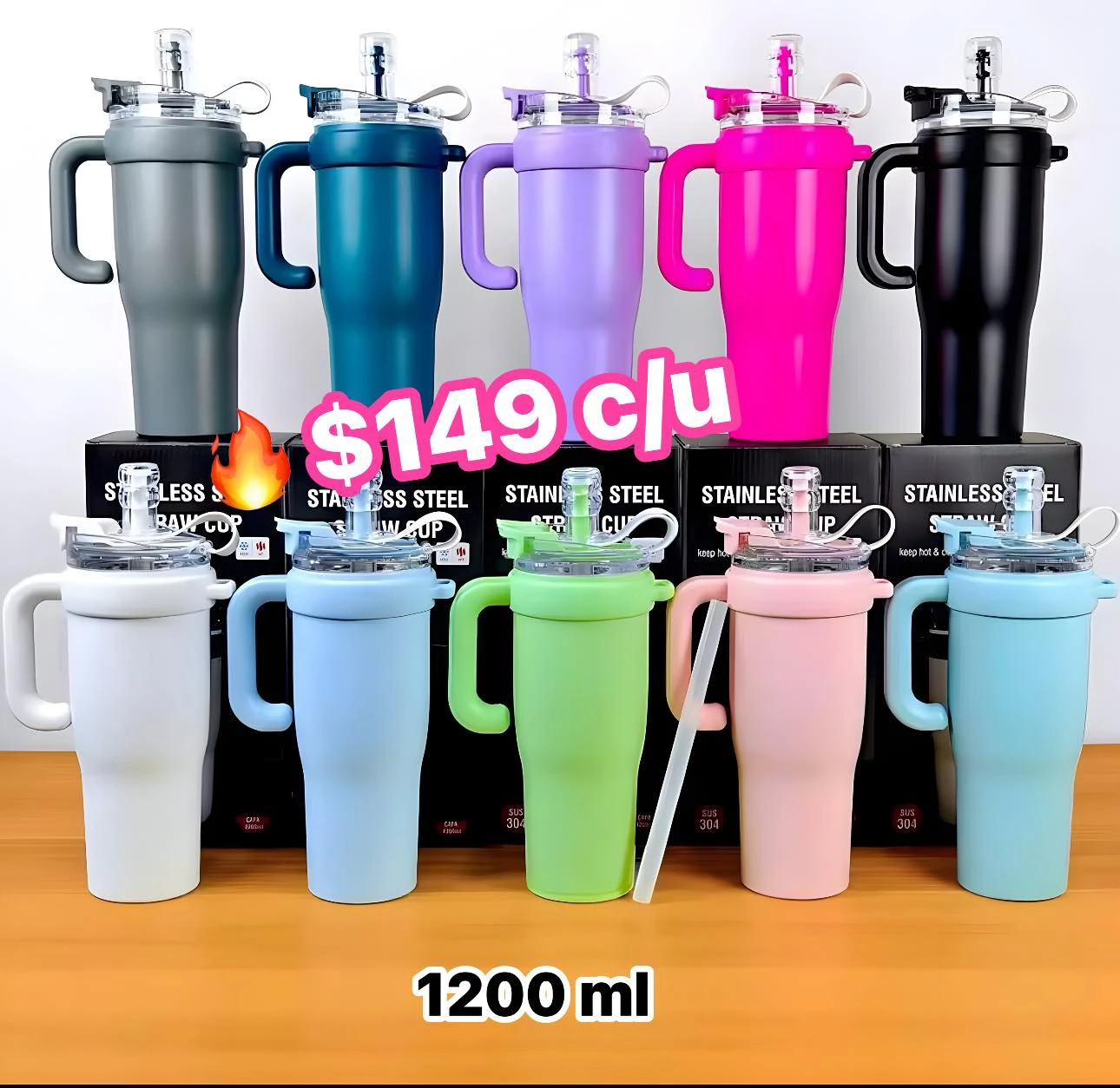 🔥THERMO🔥 STAINLEES CUP