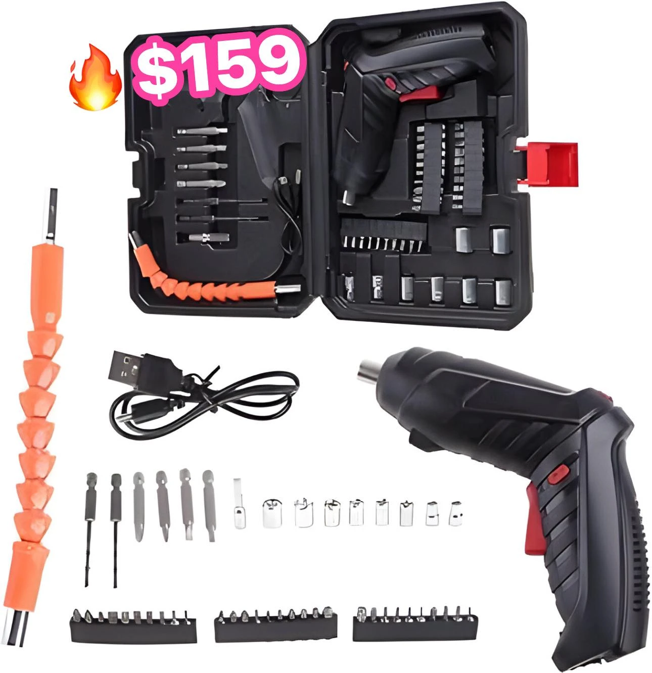 🔥DESTORNILLADOR ELÉCTRICO RECARGABLE🔥 6918882661209
