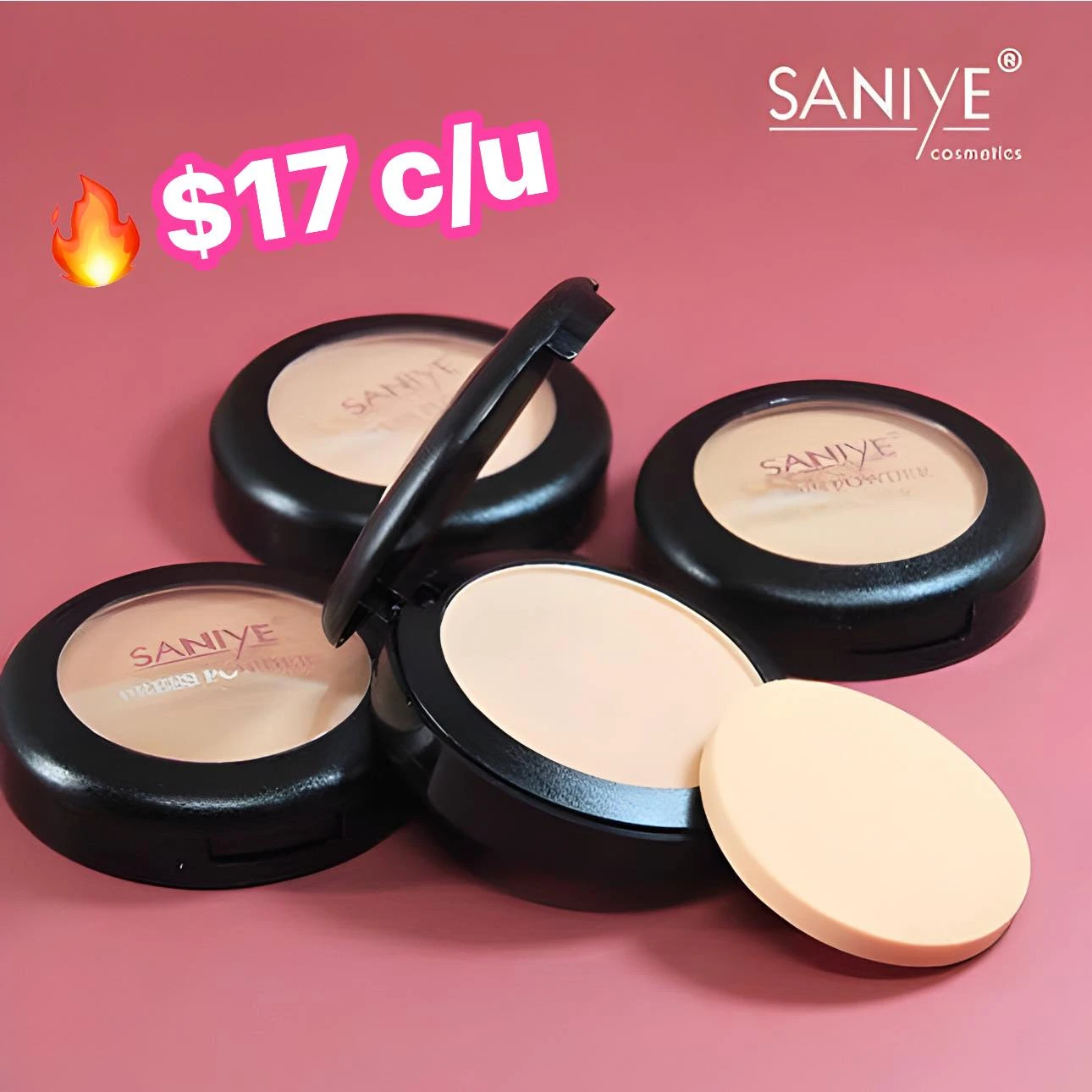🔥POLVO COMPACTO  SANIYE🔥